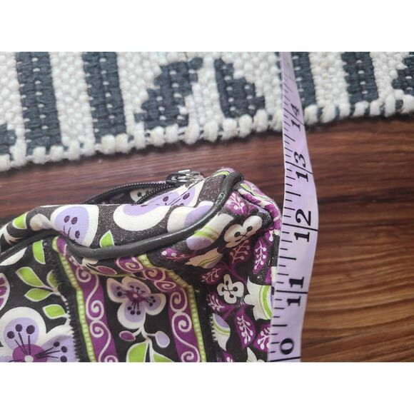 Vtg Vera Bradley Y2K Plum Petals Tote & Travel Bag Set Floral {Retired Pattern} - Picture 9 of 11